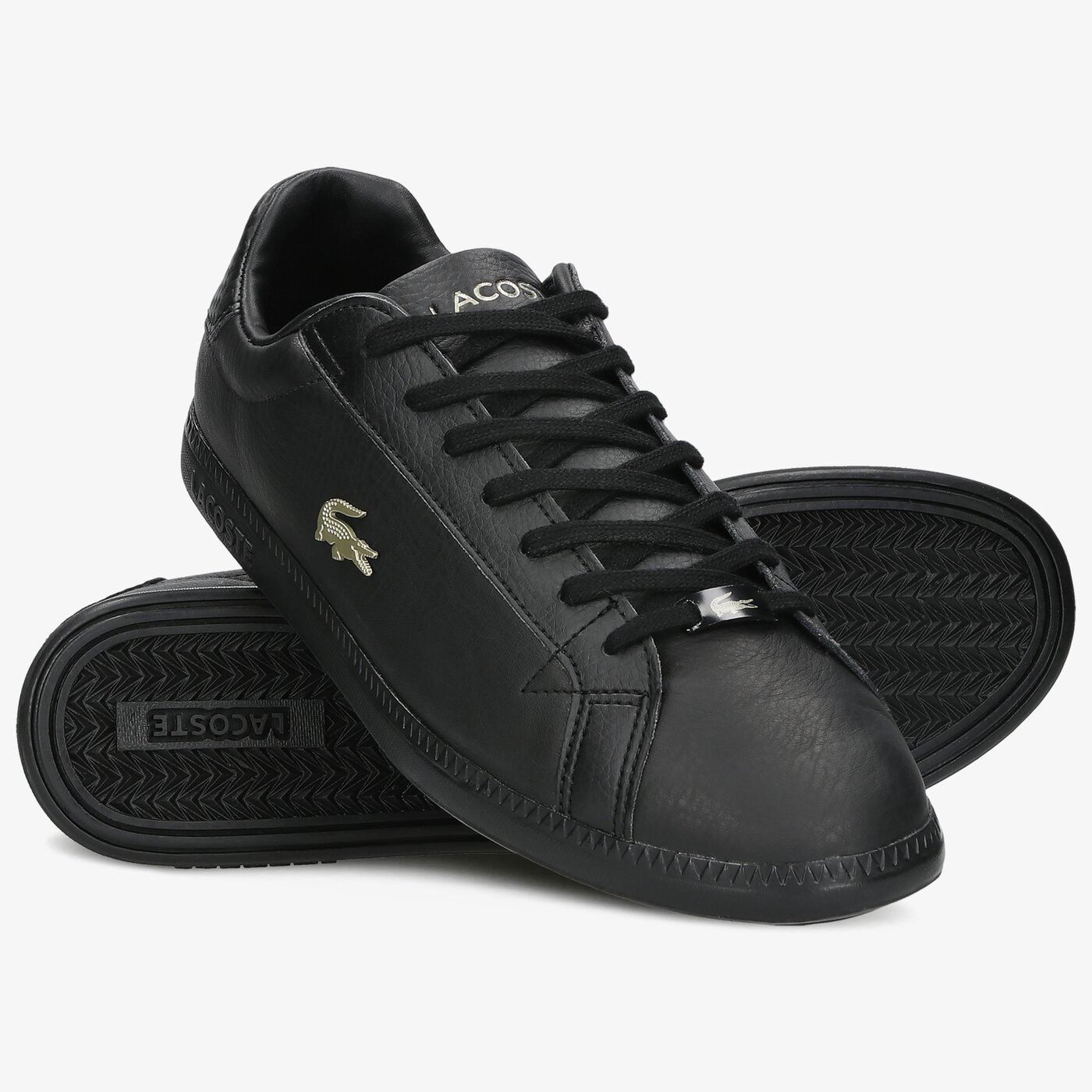 Męskie sneakersy (buty) LACOSTE GRADUATE 0721 1 741sma001102h kolor czarny