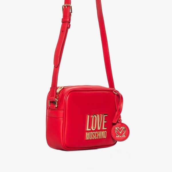 Damska torebka LOVE MOSCHINO TOREBKA LETTERING jc4107pp0flj050a kolor czerwony