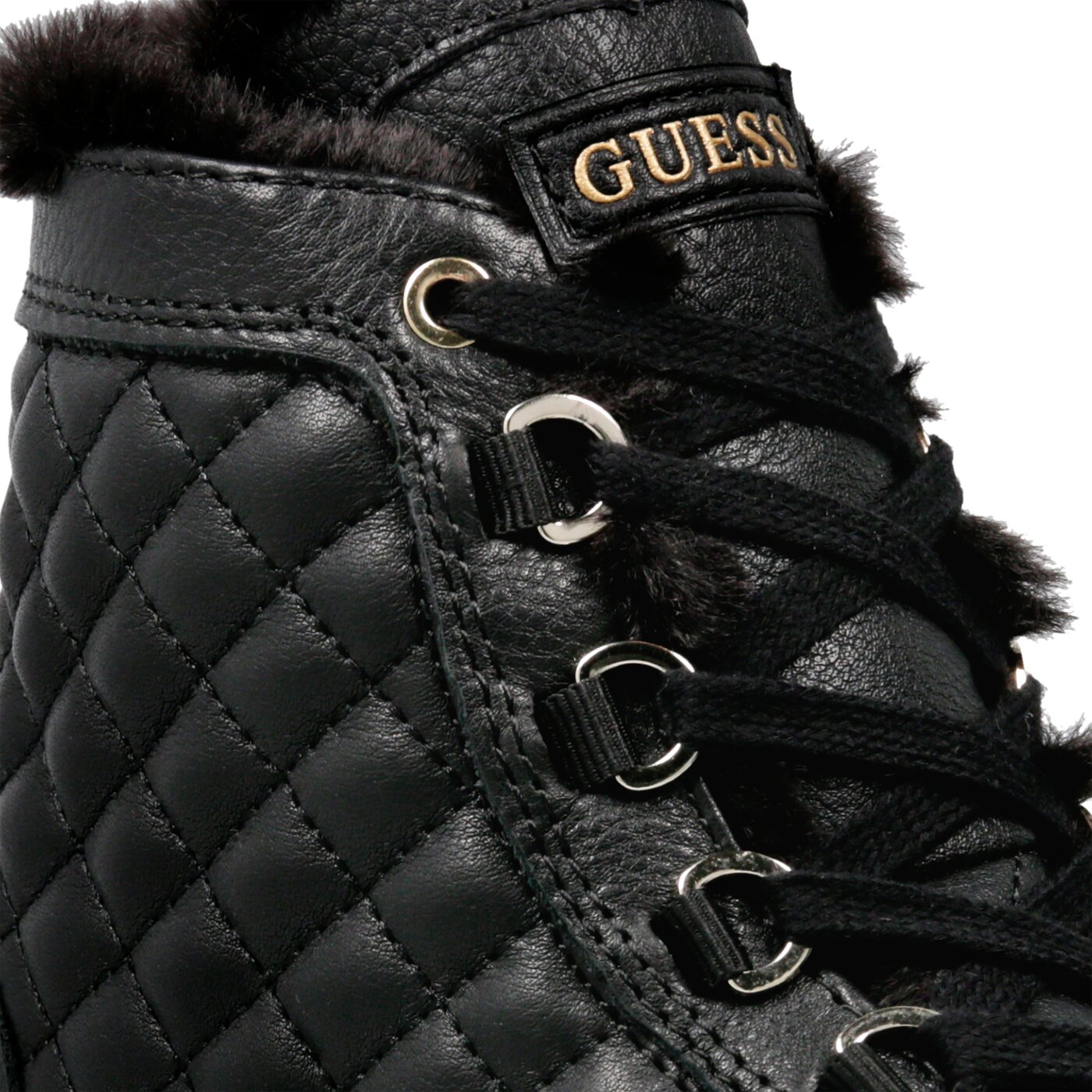 Damskie sneakersy (buty) GUESS MERGE flmee4lea12black kolor czarny