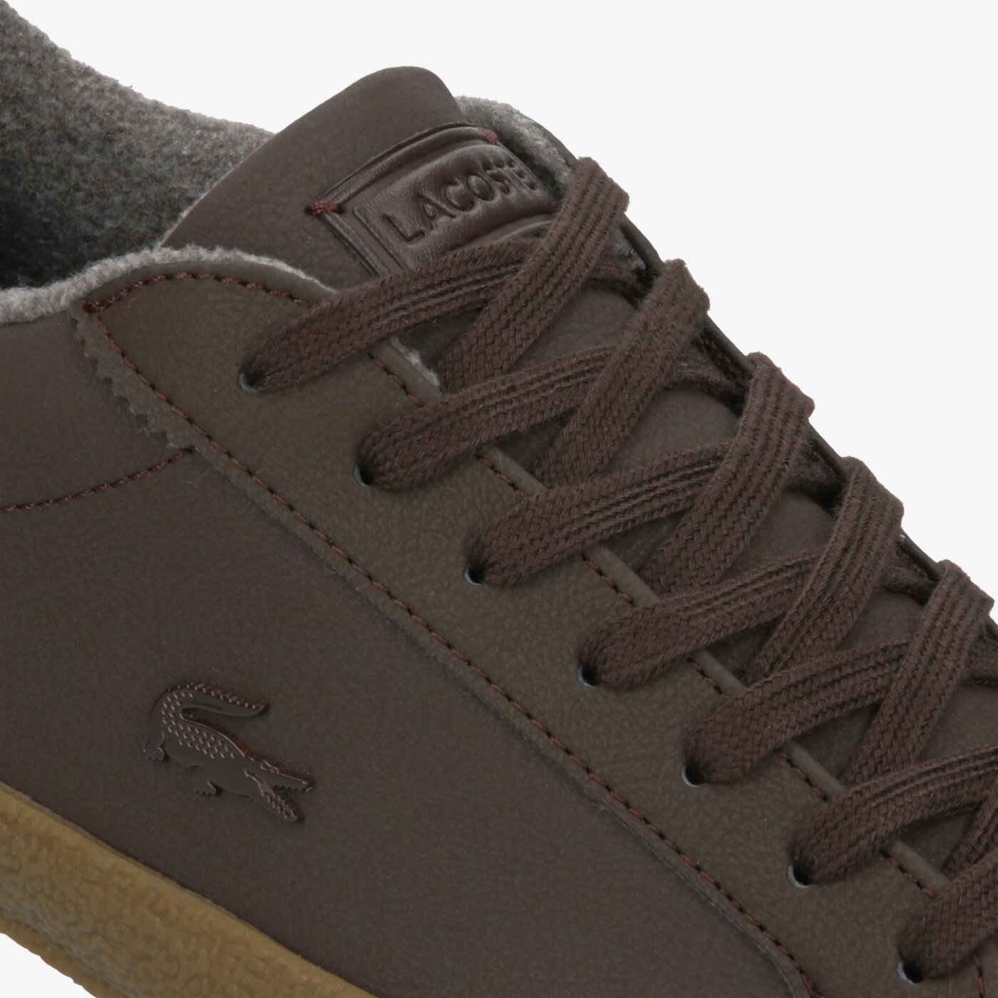 Męskie trampki LACOSTE LEROND 319 3 CMA 738cma0050031 kolor brązowy