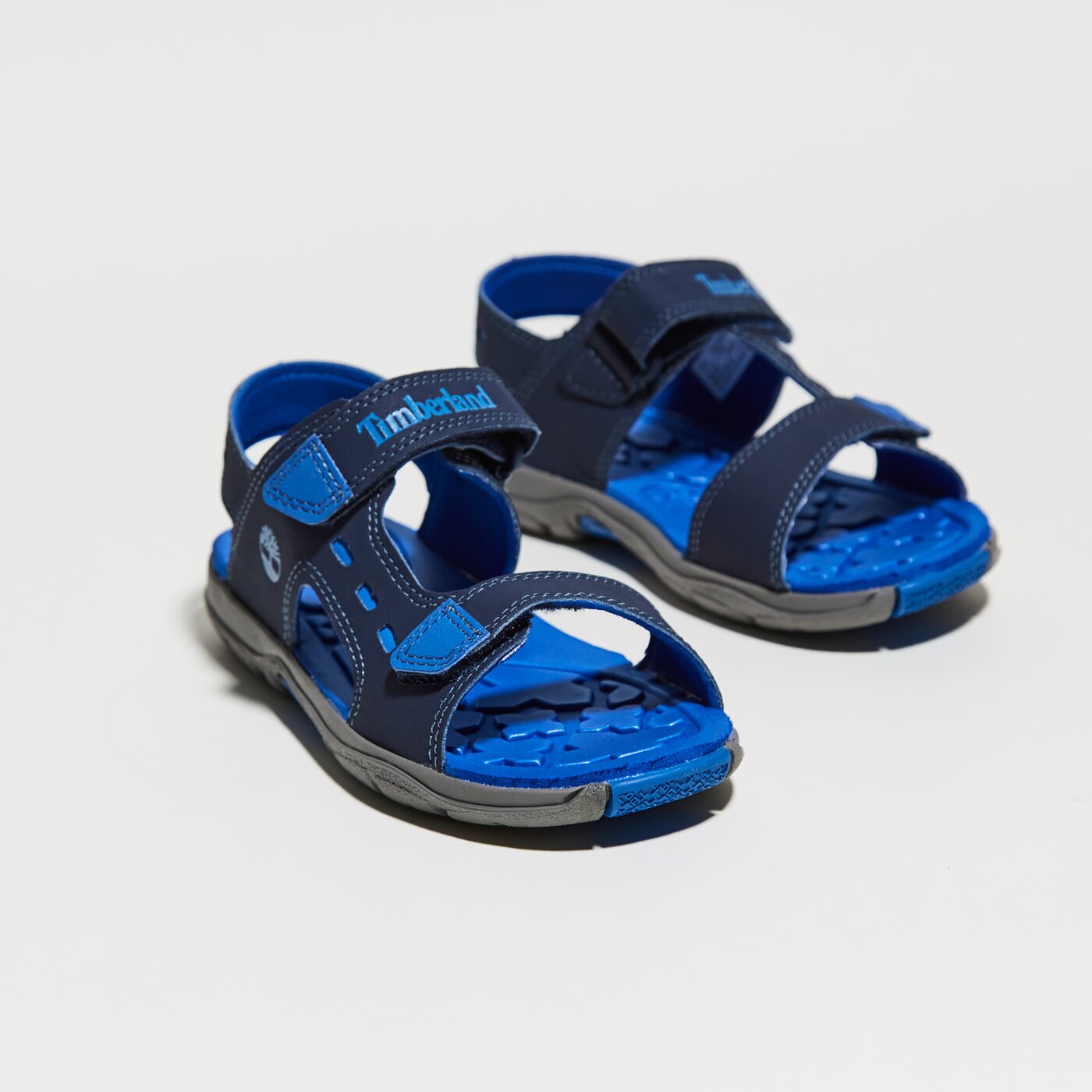 Dziecięce sandały / klapki TIMBERLAND MOSS JUMP 2 STRAP SANDAL tb0a1x440191 kolor granatowy