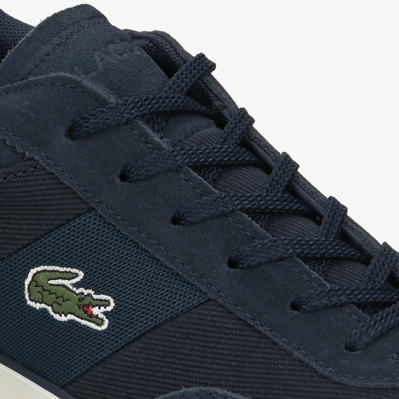 Męskie sneakersy (buty) LACOSTE COURT-MASTER 220 1 CMA 739cma0033j18 kolor granatowy