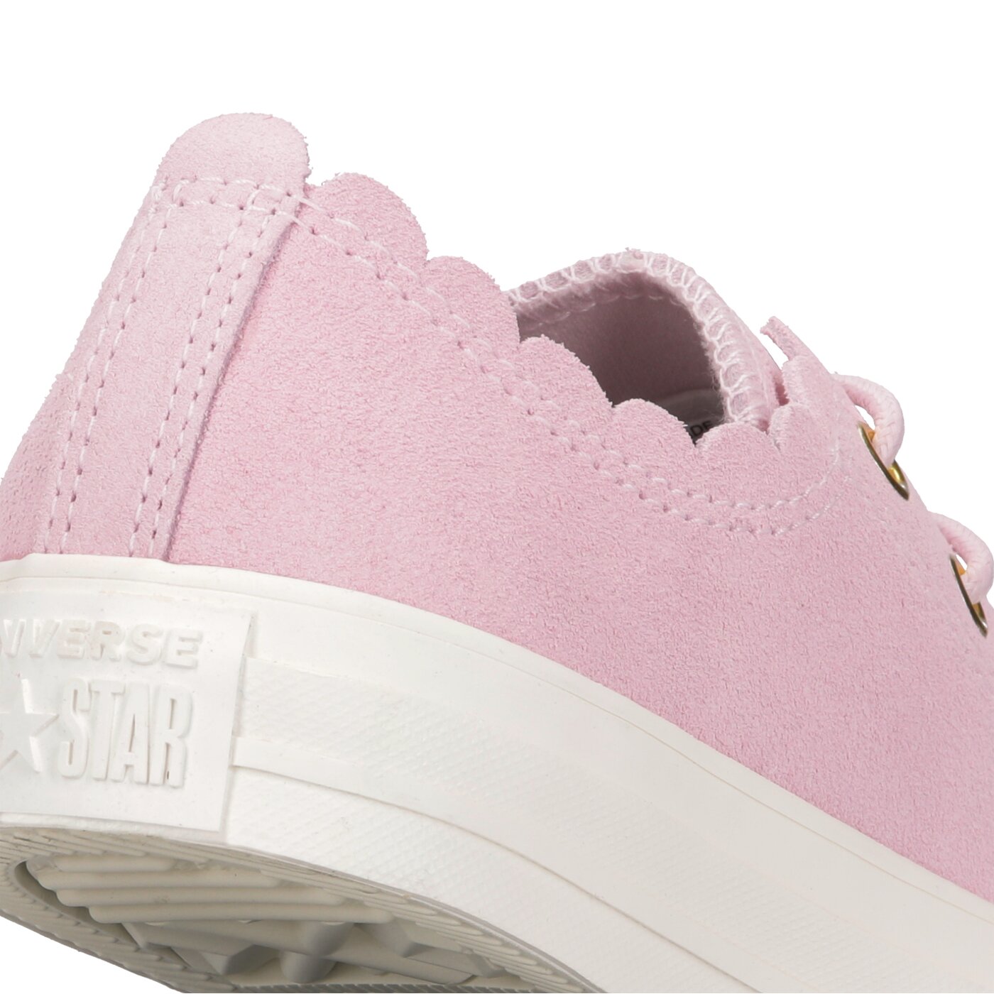 Damskie trampki CONVERSE CHUCK TAYLOR ALL STAR - SCALLOP c563416 kolor różowy