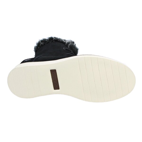 Damskie botki / sztyblety LACOSTE BAYLEN 2 728srw1158120 kolor granatowy