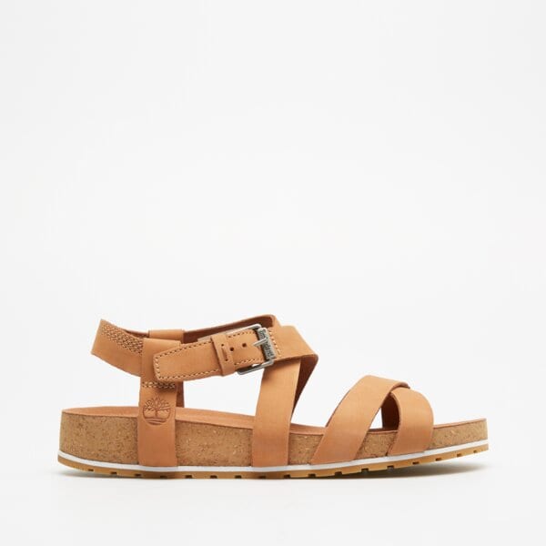 Damskie sandały TIMBERLAND MALIBU WAVES ANKLE ca1mqr kolor brązowy