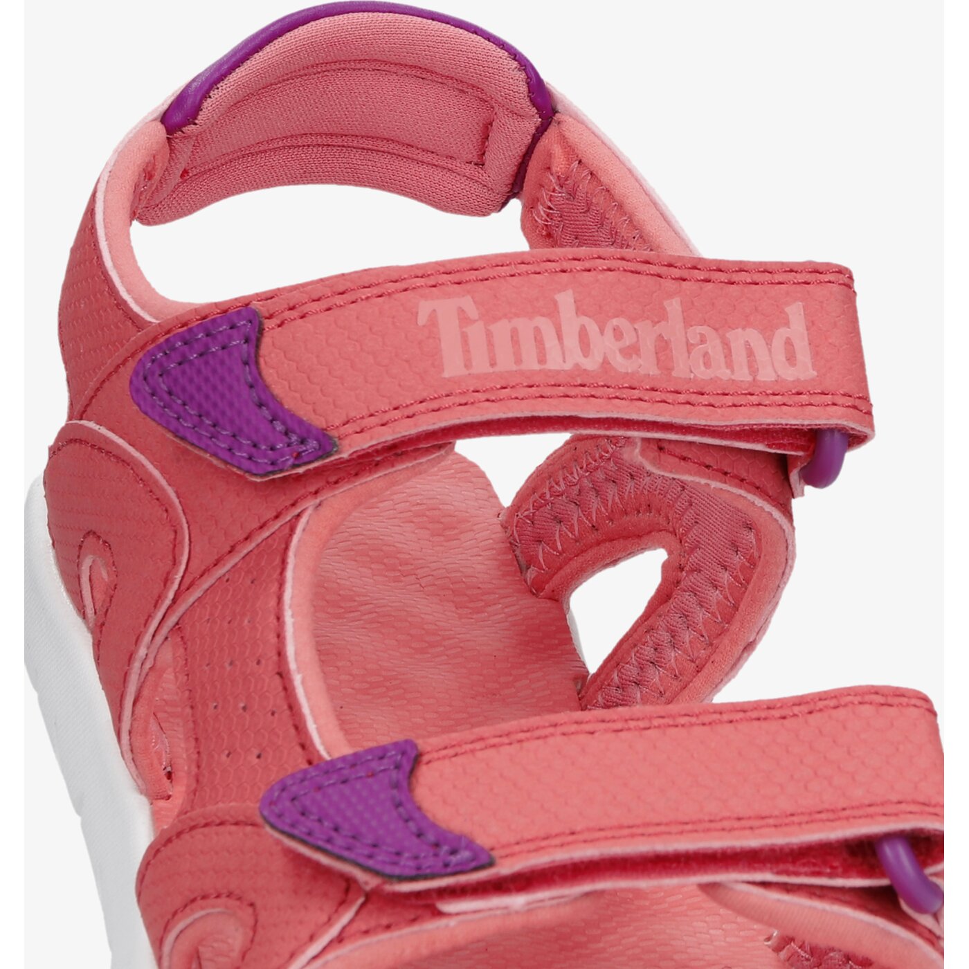Dziecięce sandały / klapki TIMBERLAND PERKINS ROW 2-STRAP tb0a2d4w8011 kolor różowy