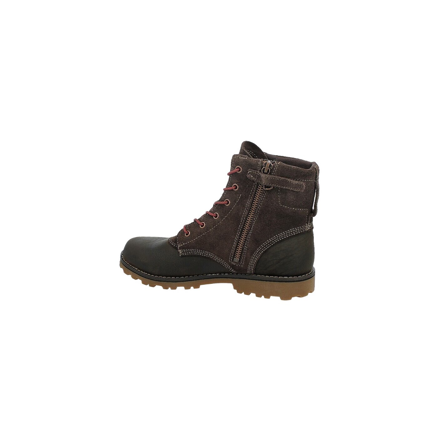 Dziecięce buty za kostkę TIMBERLAND ASPHALT TRAIL FTK 5797r kolor brązowy