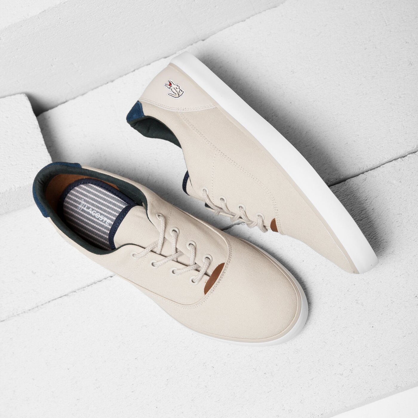 Męskie trampki LACOSTE JOUER 317 1 734cam0027334 kolor szary