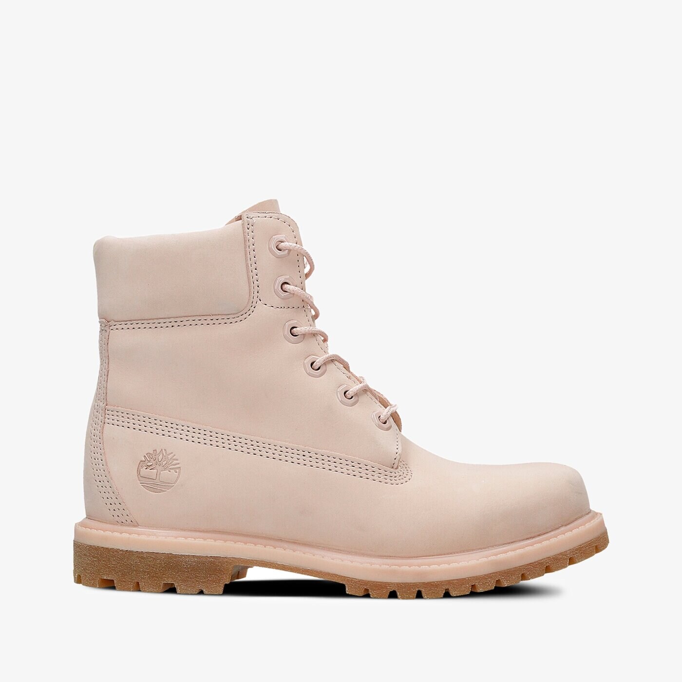 Damskie trapery TIMBERLAND PREMIUM 6 INCH BOOT - W  a1k3z kolor różowy