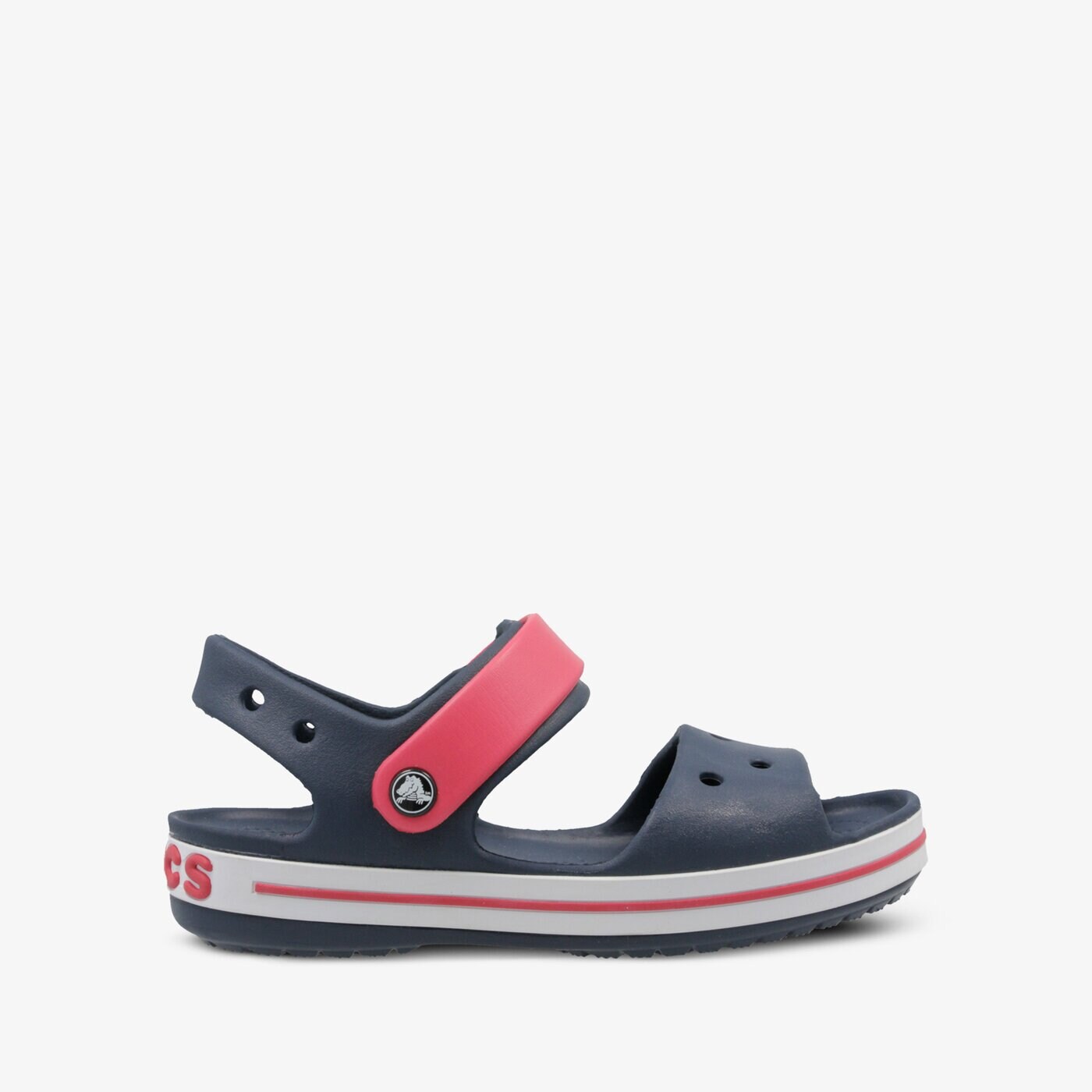 Dziecięce sandały / klapki CROCS CROCBAND SANDAL KIDS 12856485k kolor granatowy