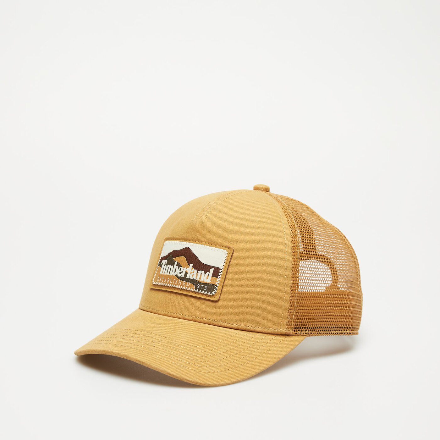 Damska czapka z daszkiem TIMBERLAND CZAPKA TRUCKER U MOUNTAIN CAP tb0a61x22311 kolor żółty
