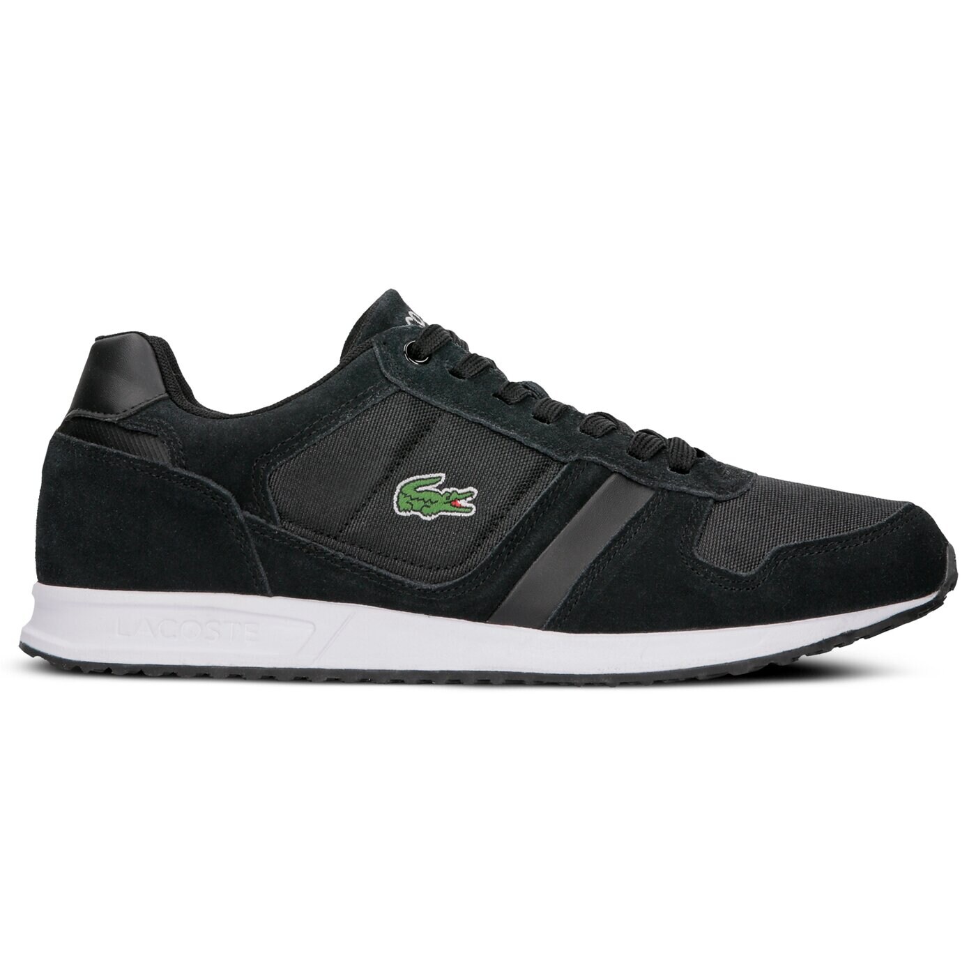 Męskie sneakersy (buty) LACOSTE VAUBAN PAG  728spm003202h kolor czarny