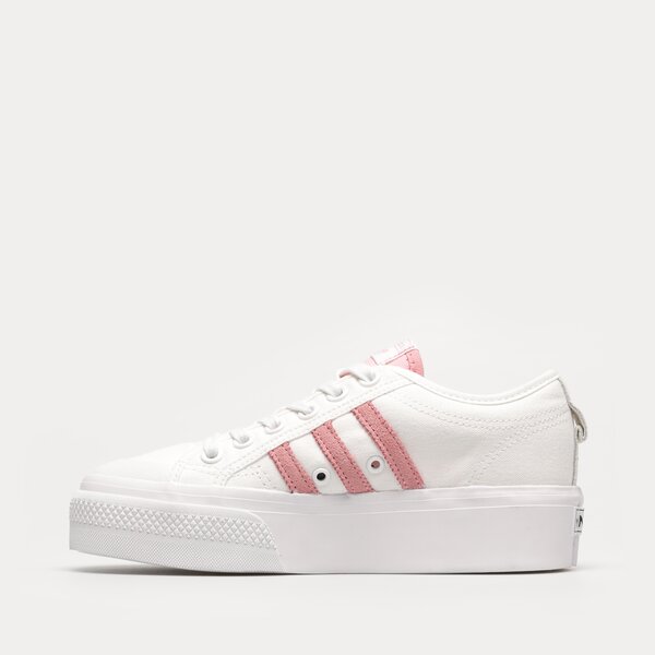 Damskie trampki ADIDAS NIZZA PLATFORM W fz6188 kolor biały