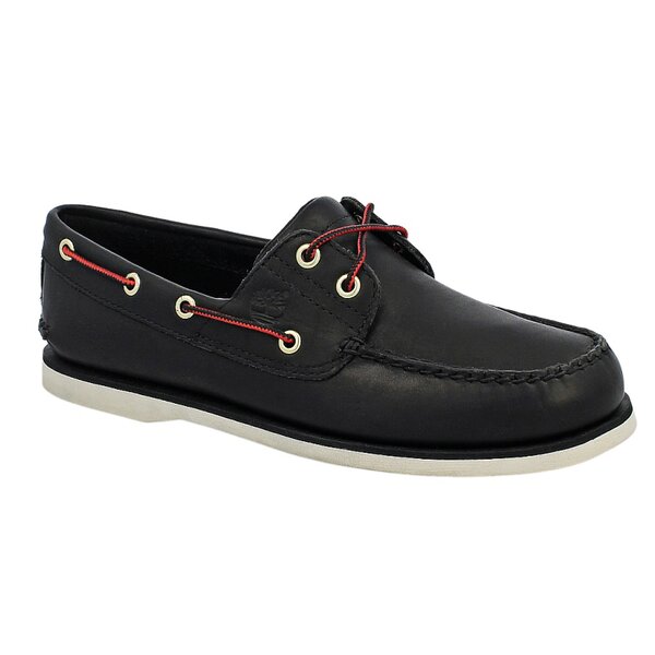 Męskie mokasyny TIMBERLAND CLASSIC BOAT 2 EYE  1005r kolor czarny