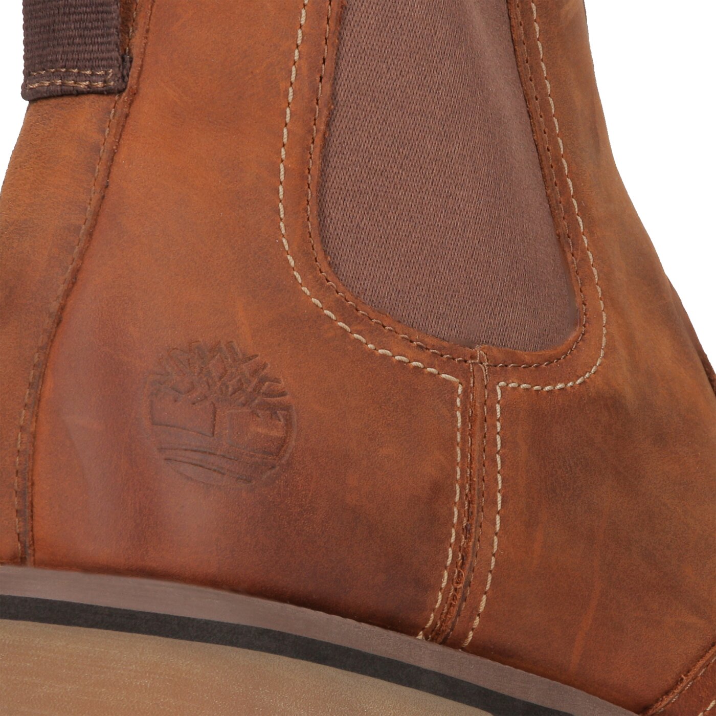 Męskie buty za kostkę TIMBERLAND LARCHMONT CHELSEA tb0a13hz2141 kolor brązowy