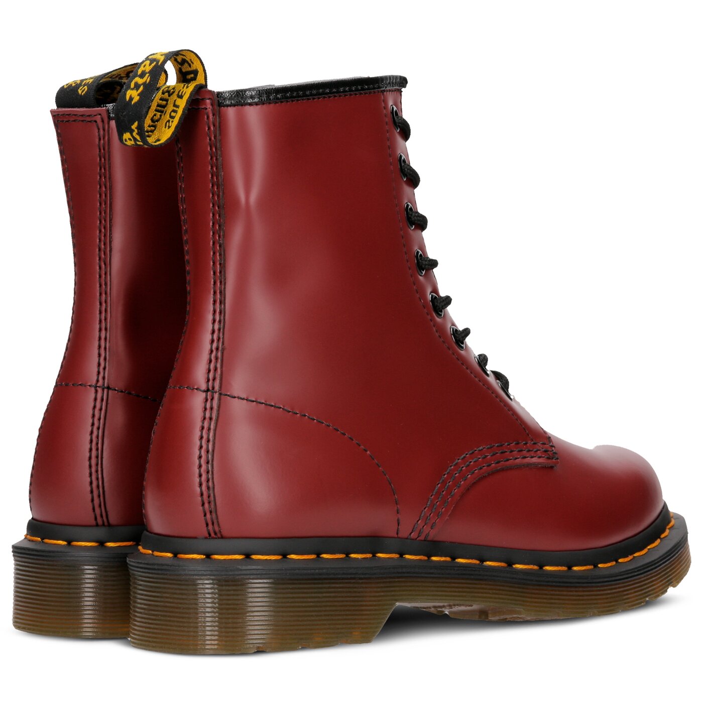 Damskie botki / sztyblety DR. MARTENS 1460 W8 I BOOT  11821600 kolor bordowy