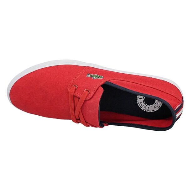 Męskie trampki LACOSTE MARICE LACE USN  727spm3003rr1 kolor czerwony