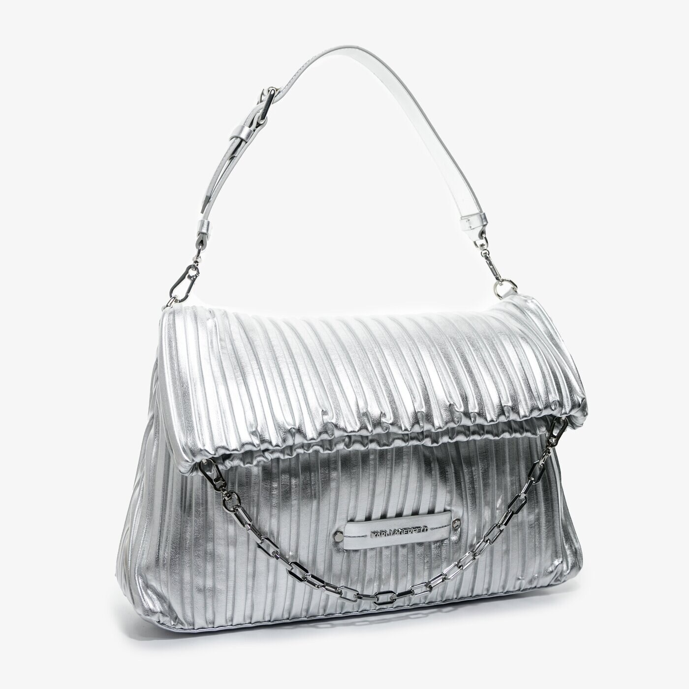 Damska torebka KARL LAGERFELD TOREBKA BORSA TOTE 206w3008290 kolor srebrny