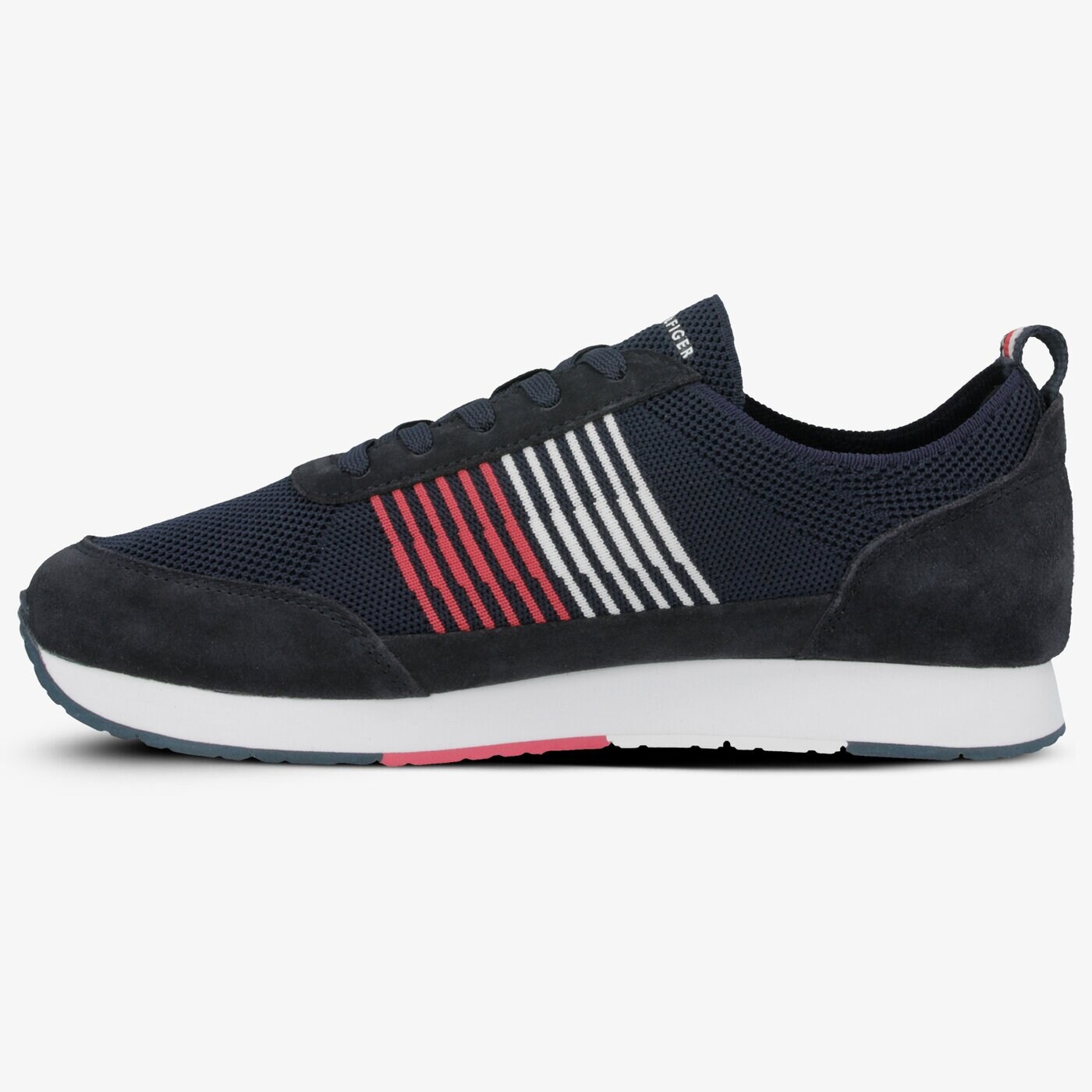 Męskie sneakersy (buty) TOMMY HILFIGER LEEDS 8C KNIT fm0fm02401403 kolor granatowy