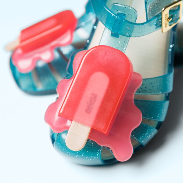 Dziecięce sandały / klapki MELISSA MINI ARANHA VIII BB 3170452693 kolor niebieski