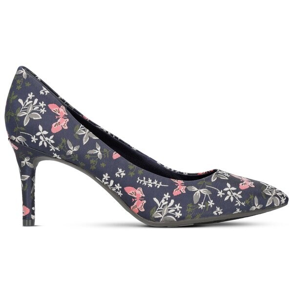 Damskie szpilki / czółenka ROCKPORT NAVY FLORAL  ch0659 kolor granatowy