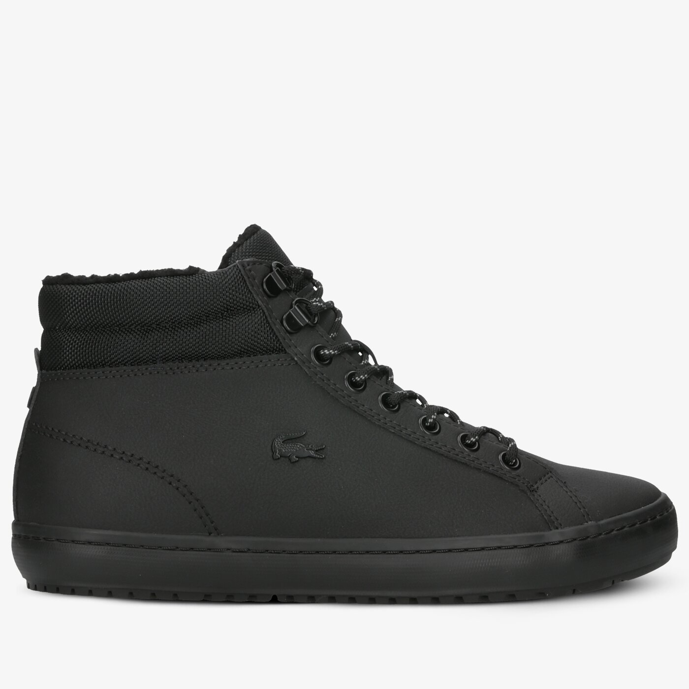 Męskie sneakersy (buty) LACOSTE STRAIGHTSET THERMO 419 2 CMA 738cma001302h kolor czarny