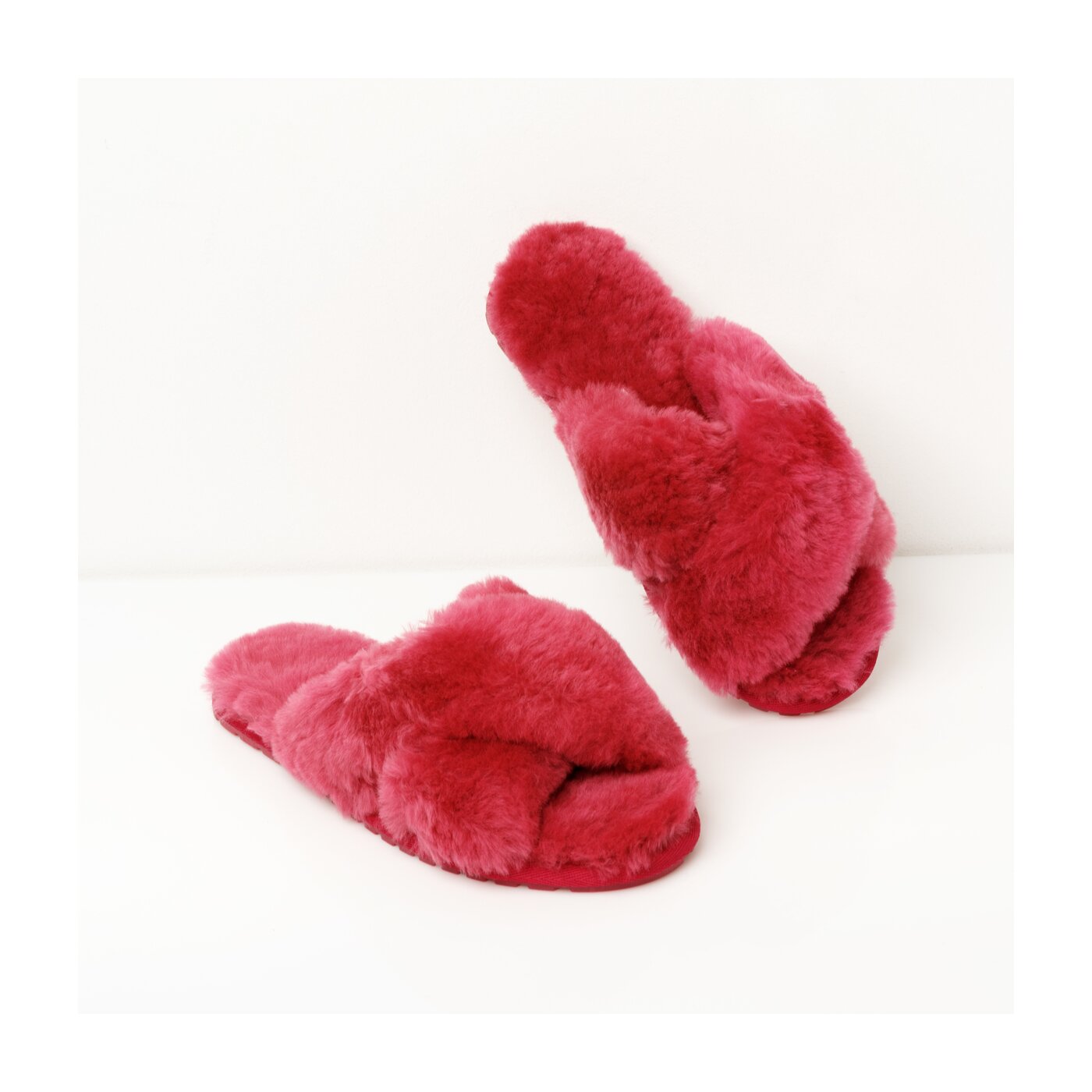 Damskie klapki EMU AUSTRALIA MAYBERRY w11573berry kolor różowy