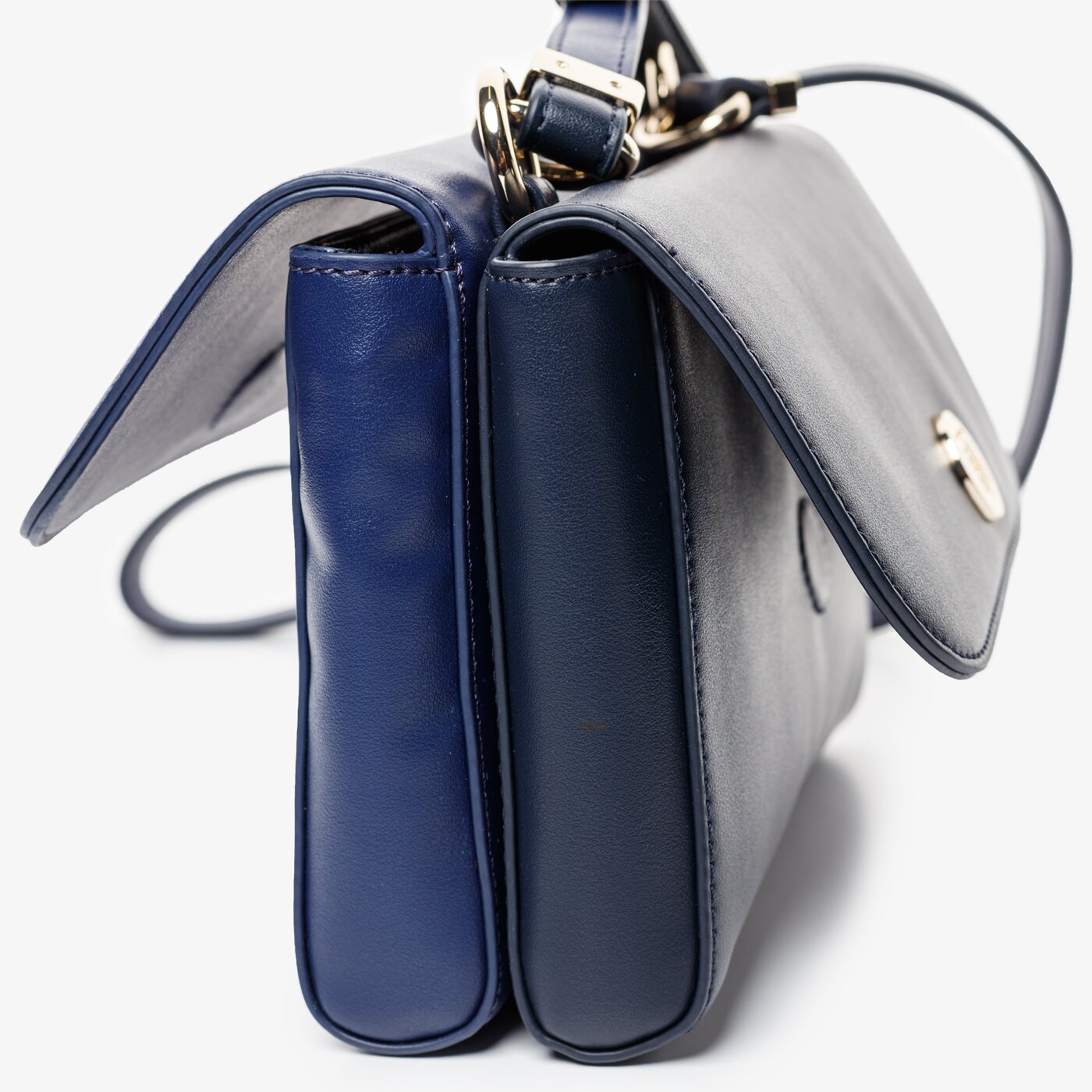 Damska nerka / saszetka TOMMY HILFIGER TOREBKA SMOOTH CROSSOVER aw0aw073290gd kolor granatowy