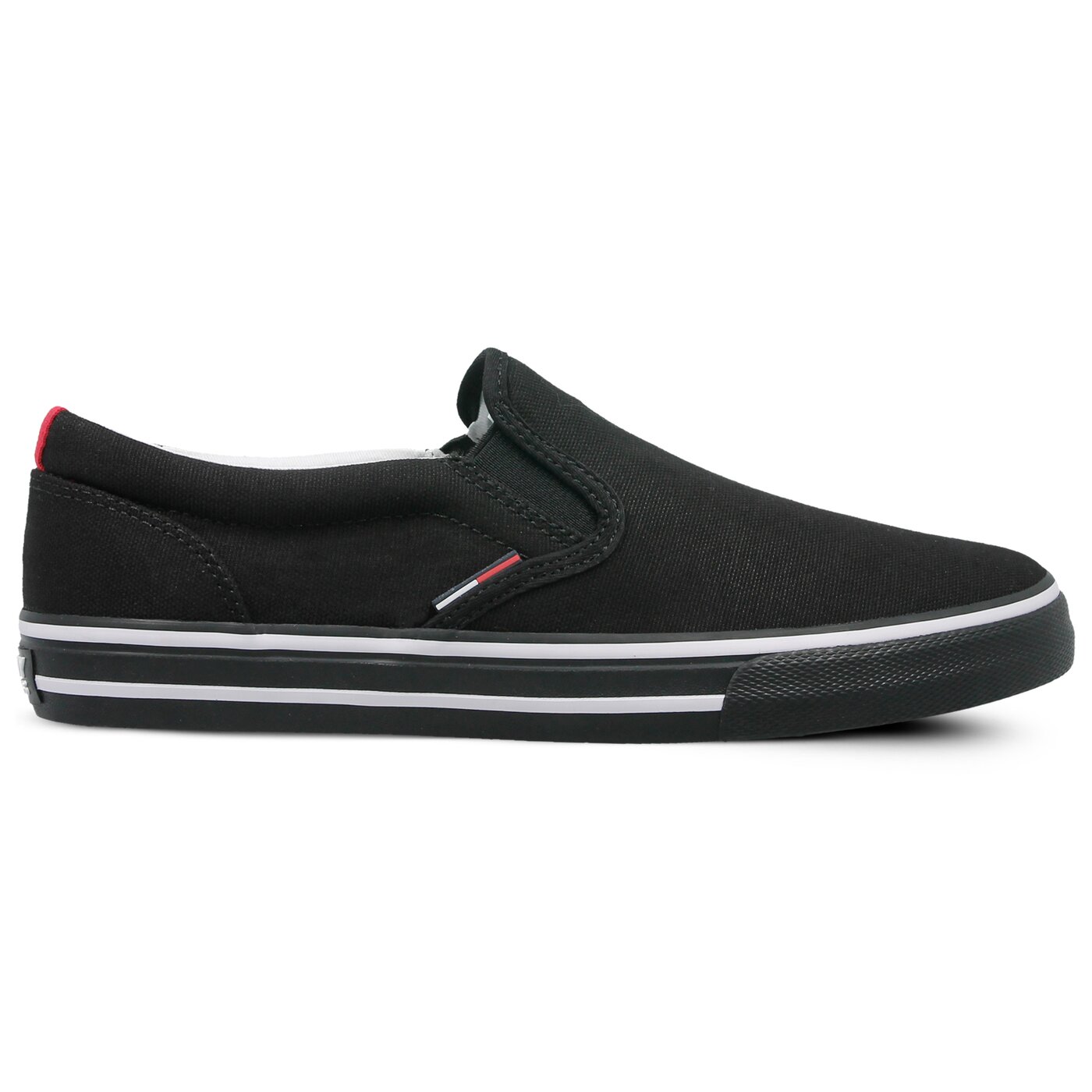 TOMMY HILFIGER TOMMY JEANS TEXTILE SLIP ON kolor CZARNY (EM0EM00002990) -  Mężczyzna - Trampki w cenie 279,99 PLN - Symbiosis.com.pl