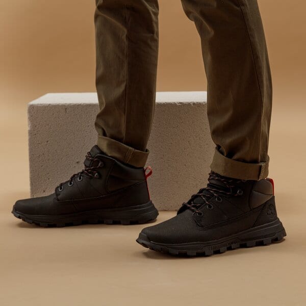 Męskie buty outdoor (trekkingowe) TIMBERLAND TREELINE MID tb0a2drz0011 kolor czarny