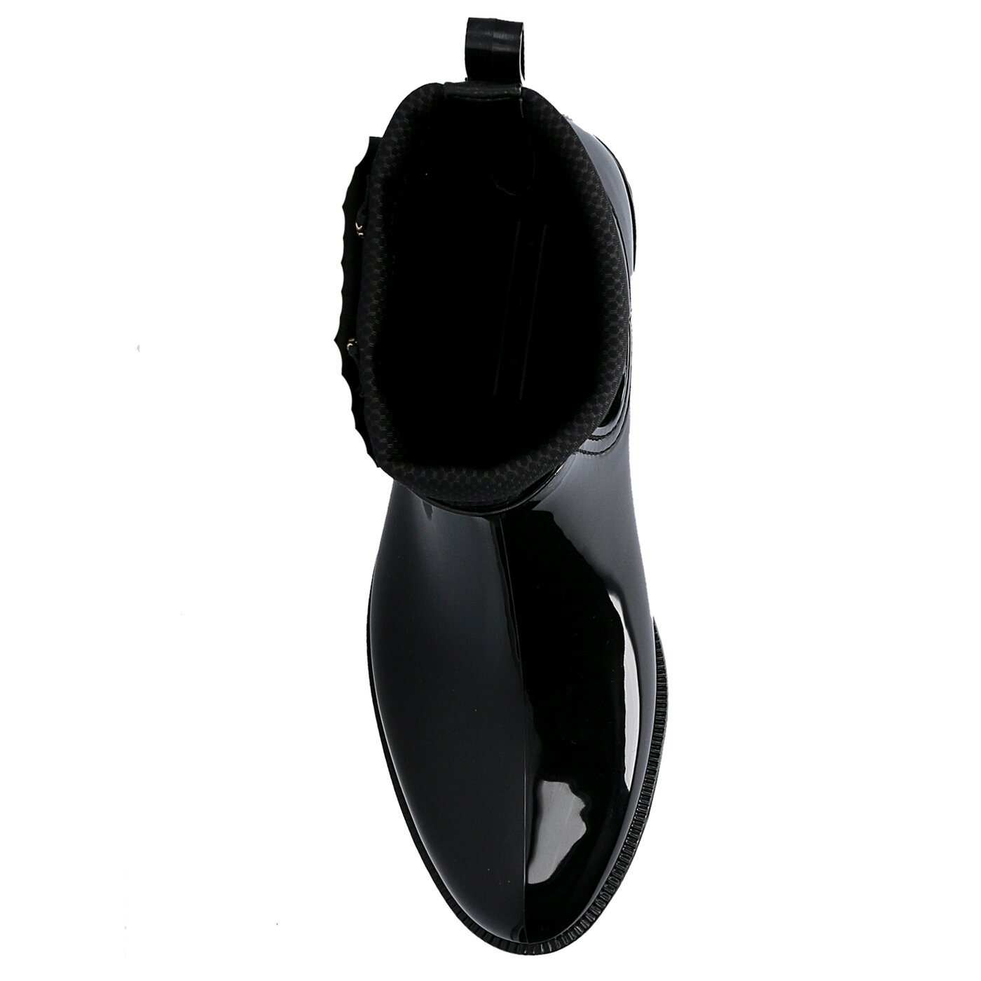 Damskie kalosze (buty gumowe) TOMMY HILFIGER O1285DETTE 4R fw56821552990 kolor czarny