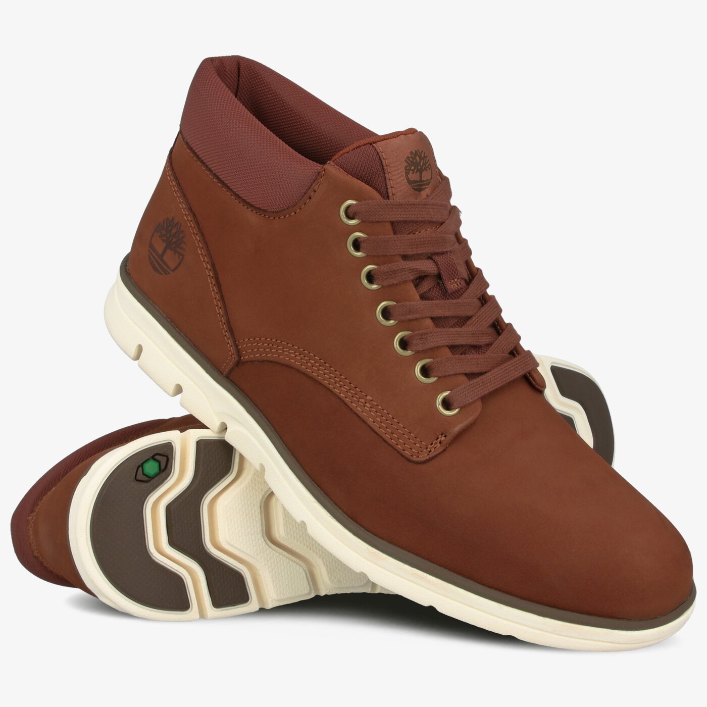 Męskie buty za kostkę TIMBERLAND BRADSTREET CHUKKA LEATHER tb0a26fsv171 kolor brązowy