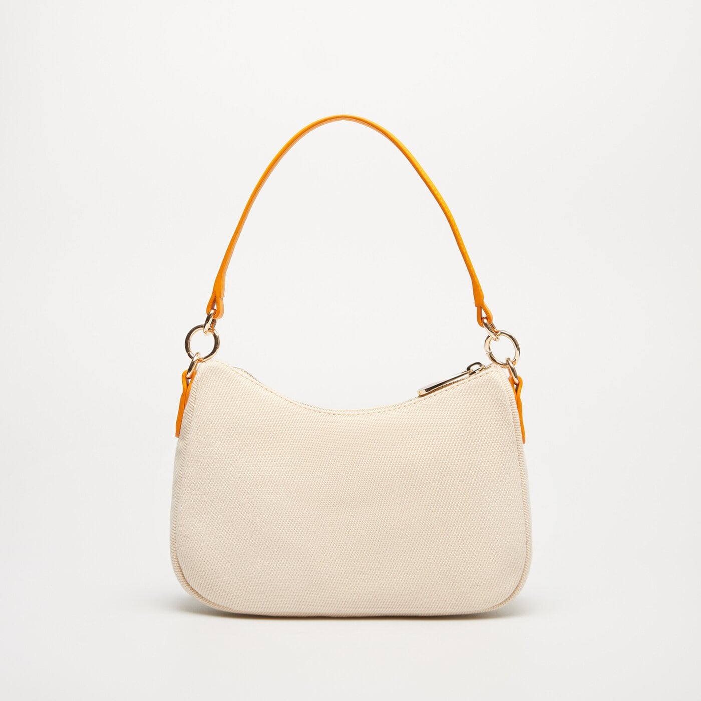 Damska torebka TOMMY HILFIGER TOREBKA POPPY CANVAS SHOULDER BAG aw0aw161110f4 kolor beżowy