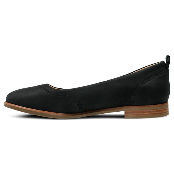 Damskie baleriny (buty) CLARKS ALICE IVY 26131256 kolor czarny