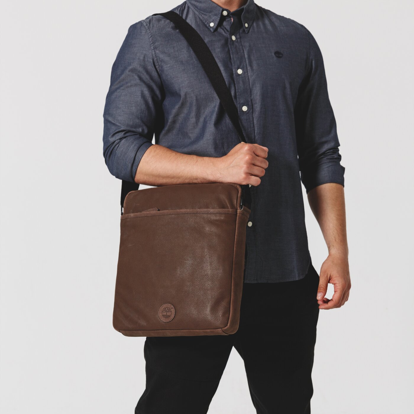 TIMBERLAND TORBA CROSS BODY BAG tb0a1dj22431 kolor brązowy