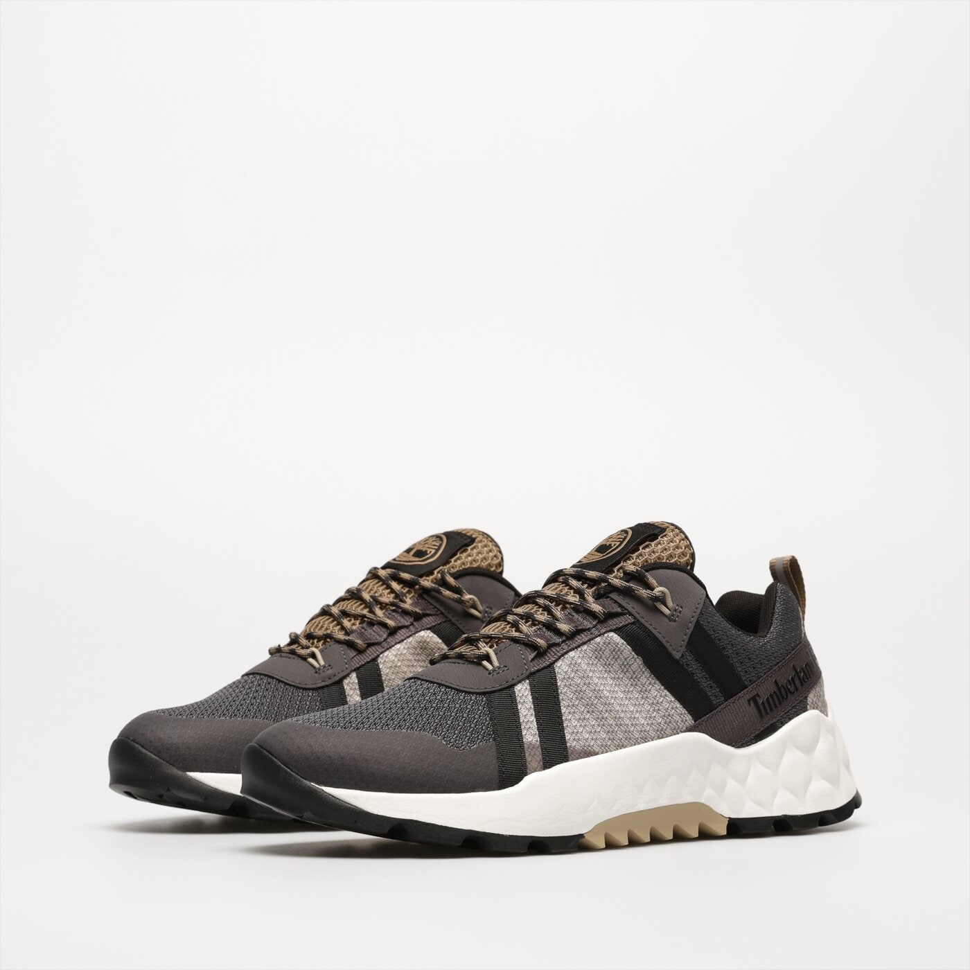 Męskie sneakersy (buty) TIMBERLAND SOLAR WAVE LT LOW tb0a5s33w081 kolor szary