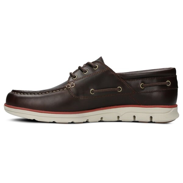 Męskie mokasyny TIMBERLAND BRADSTREET 3 EYE a1hd9 kolor brązowy