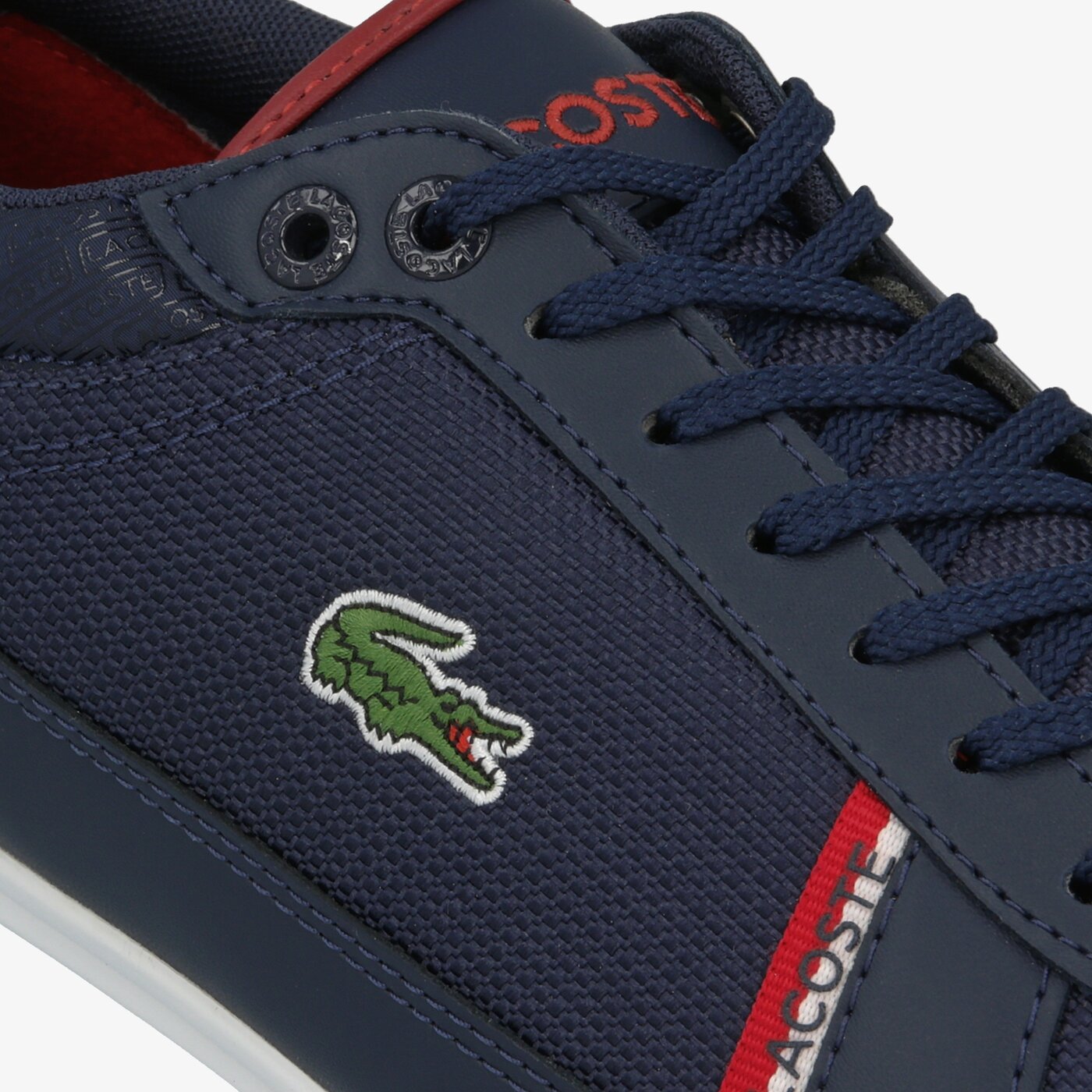 Męskie sneakersy (buty) LACOSTE EVARA SPORT 319 1 CMA 738cma0043144 kolor granatowy