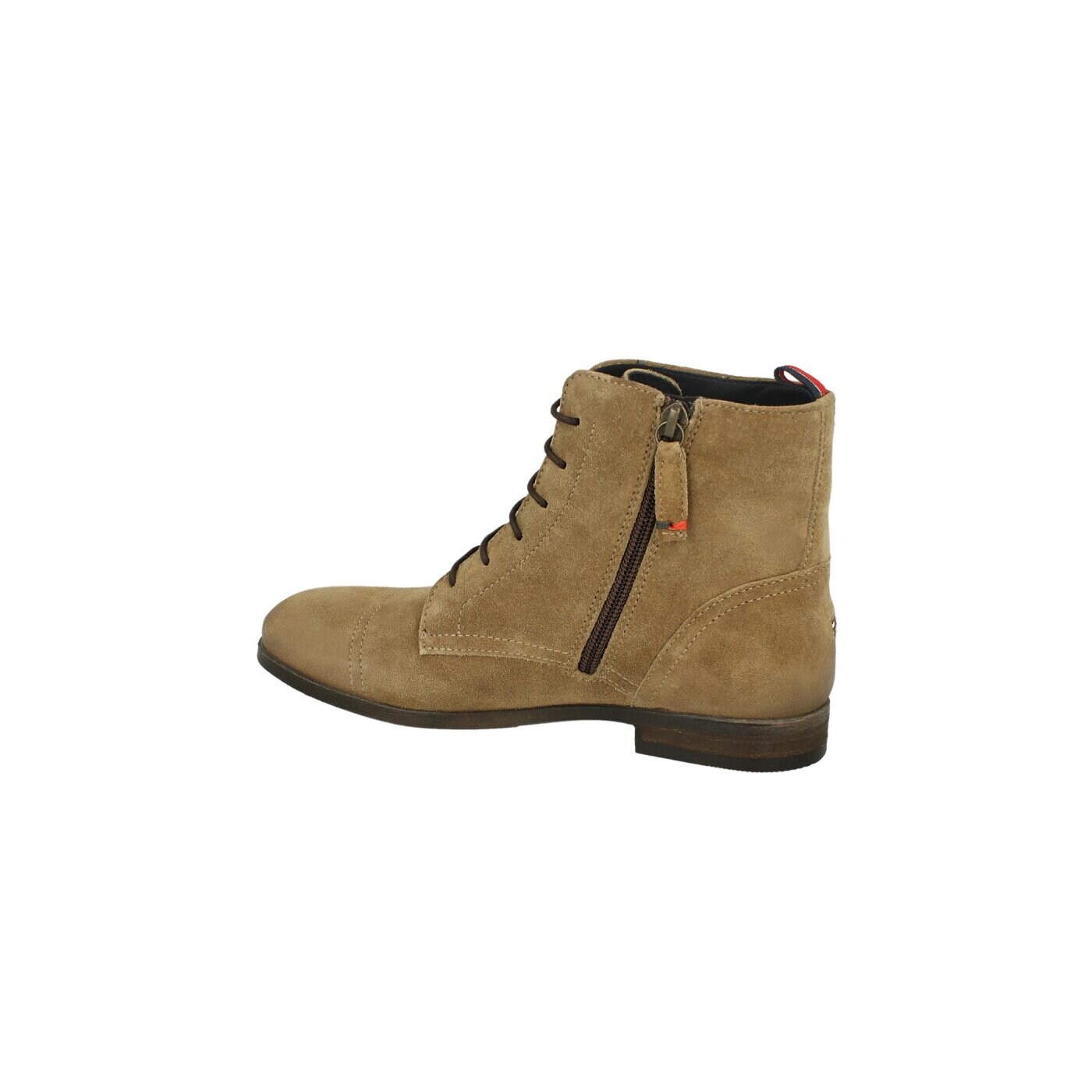 Damskie botki / sztyblety TOMMY HILFIGER BILLIE 5 B  fw56816295955 kolor beżowy