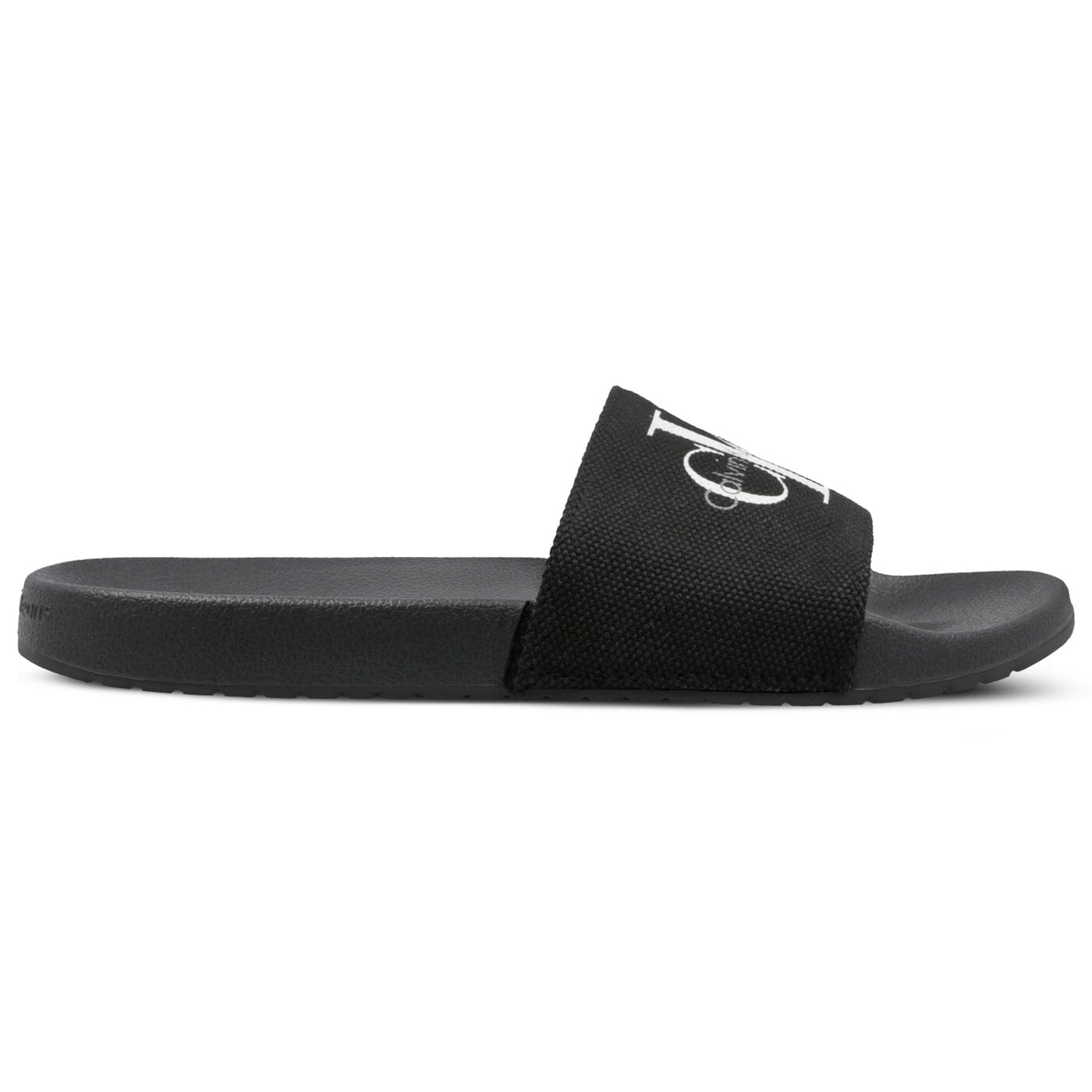 Męskie klapki CALVIN KLEIN VIGGO HEAVY CANVAS se8535blk kolor czarny