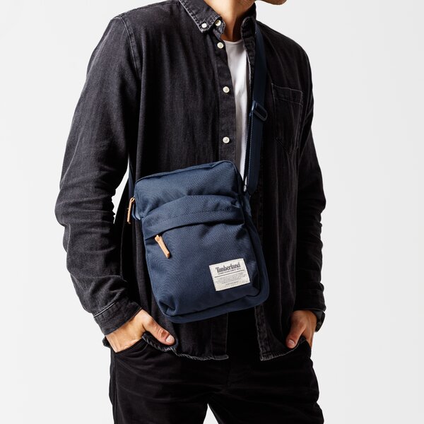TIMBERLAND TORBA LARGE CROSS BODY tb0a1d1y4331 kolor granatowy