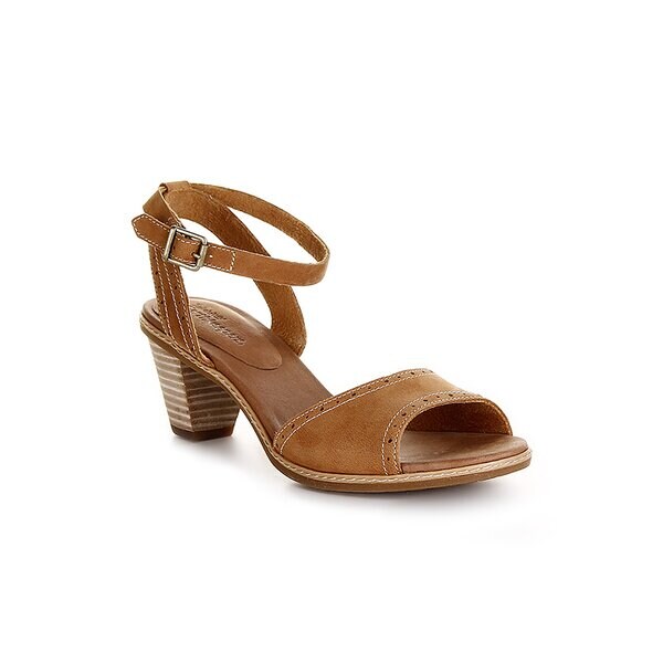 Damskie sandały TIMBERLAND EK MONTVALE SANDAL ANKLE STRAP 8052r kolor brązowy