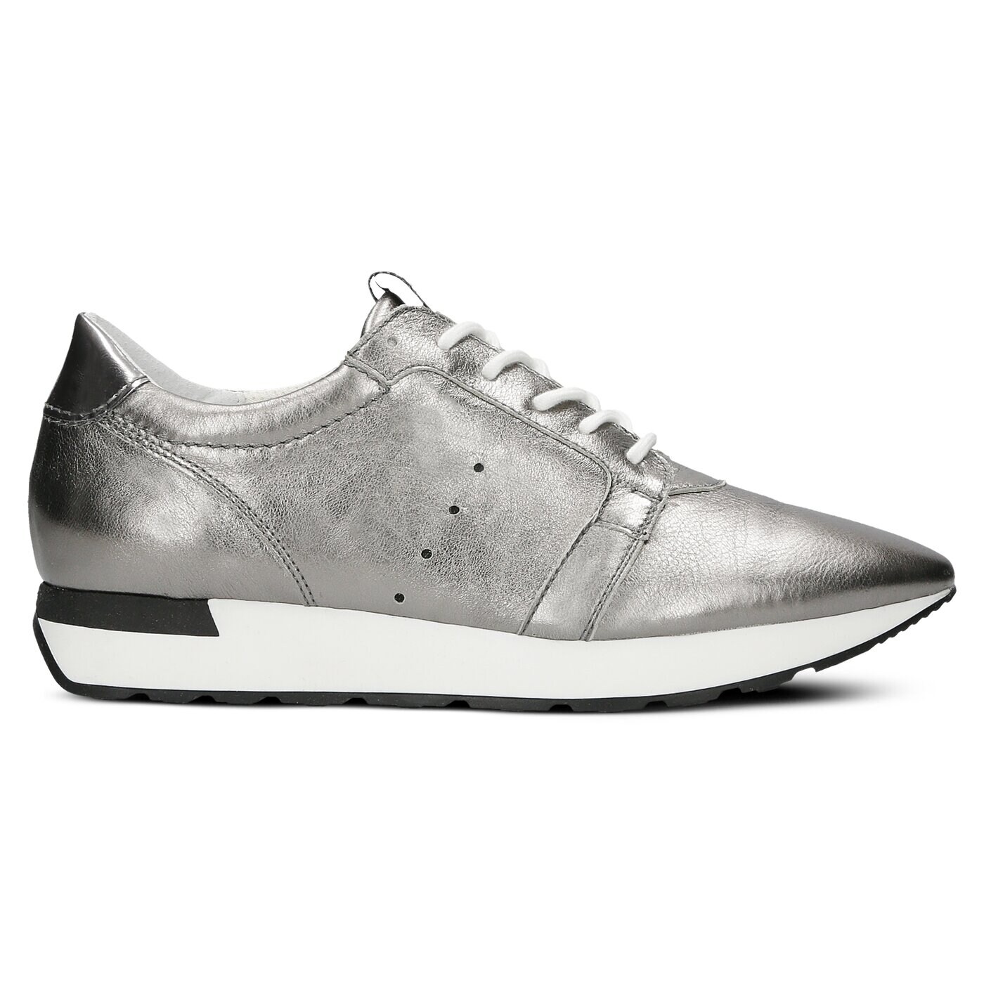 Damskie sneakersy (buty) GINO ROSSI SEIKO dph298v3300280400t kolor srebrny