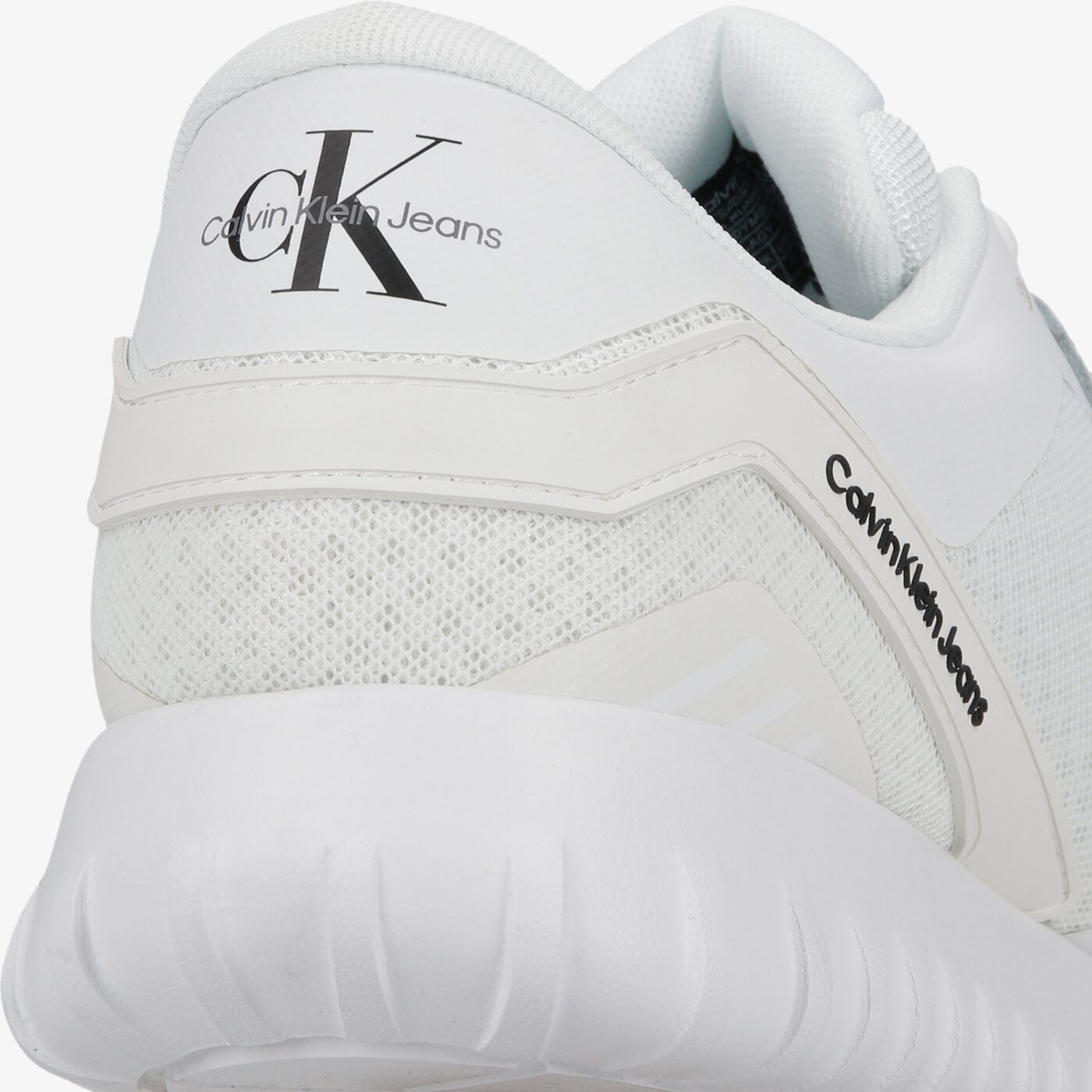 Męskie sneakersy (buty) CALVIN KLEIN RON 5D SPORTY EVA RUNNER 3 ym0ym00340yaf kolor biały