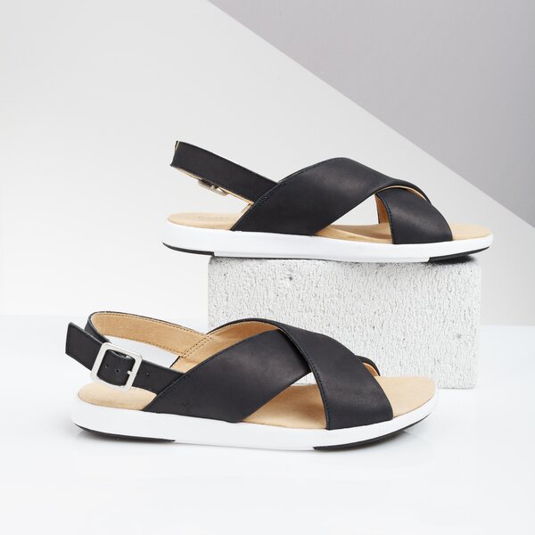 Damskie sandały EMU AUSTRALIA MILLICENT  w11934black kolor czarny
