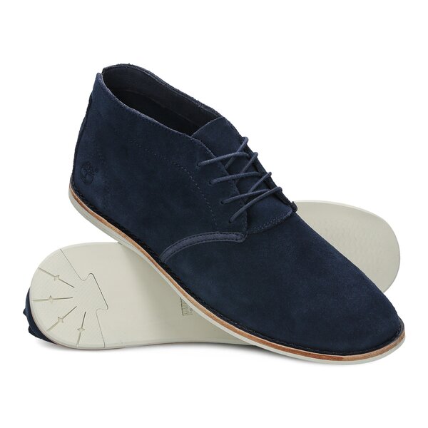 Męskie buty za kostkę TIMBERLAND REVENIA CHUKKA a1jux kolor granatowy