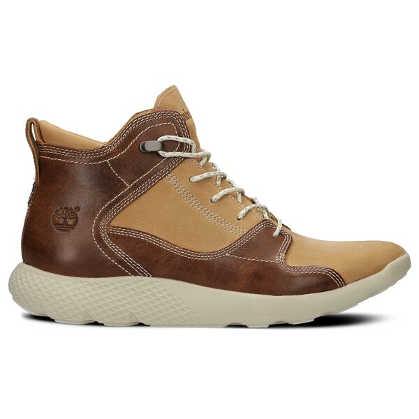 Męskie sneakersy (buty) TIMBERLAND FLYROAM LEATHER HIKER KER a1k9r kolor żółty
