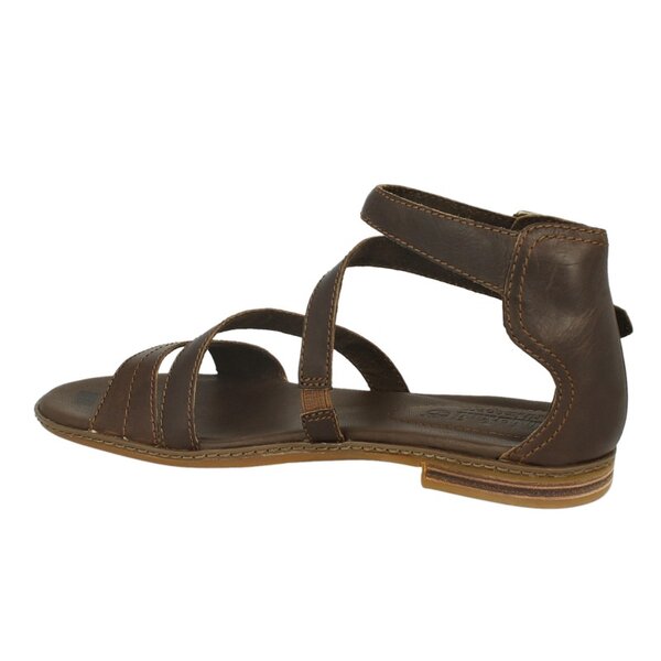 Damskie sandały TIMBERLAND EK DARIEN ANKLE STRAP 8933r kolor brązowy