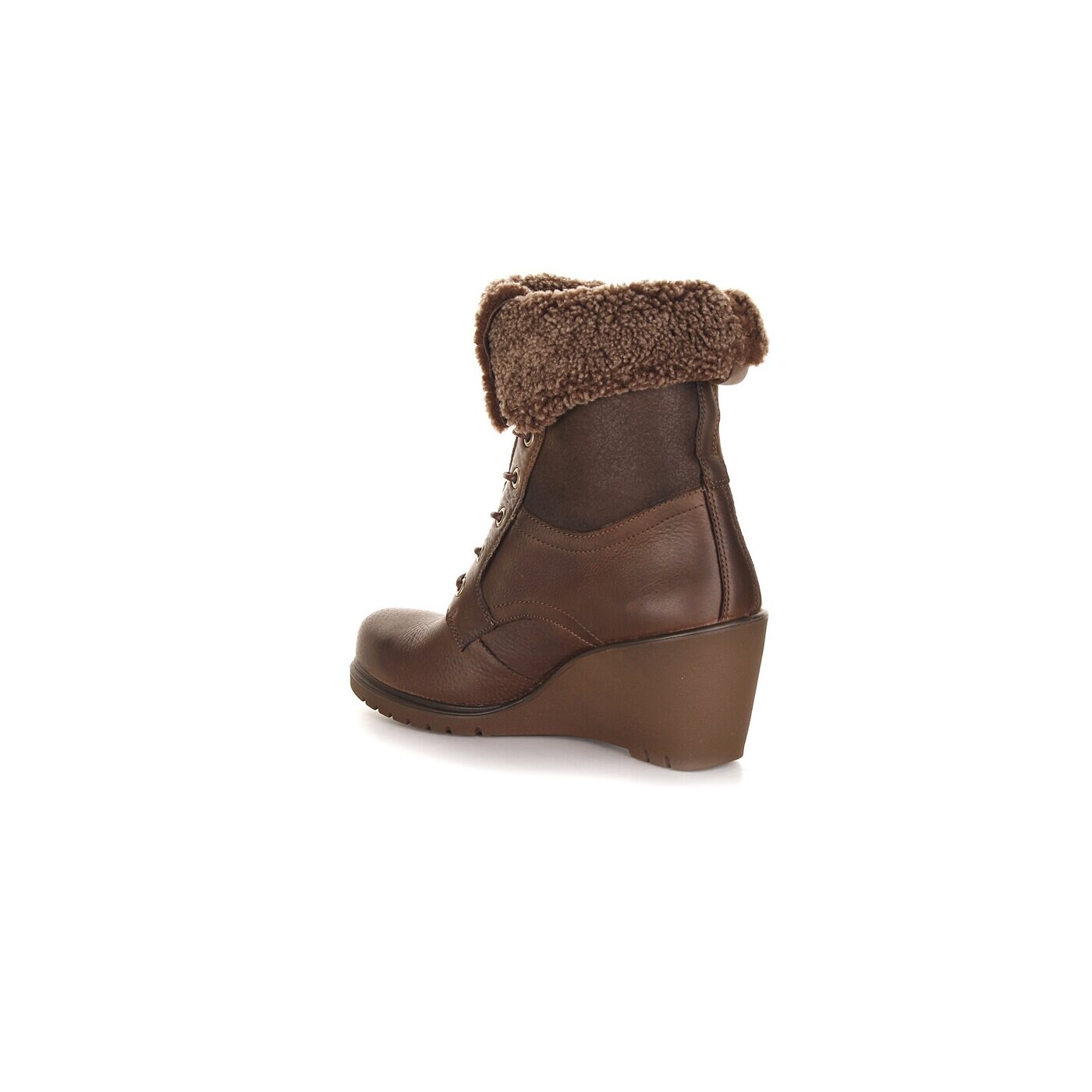 Damskie botki / sztyblety ECCO ADORA 23256357508 kolor brązowy