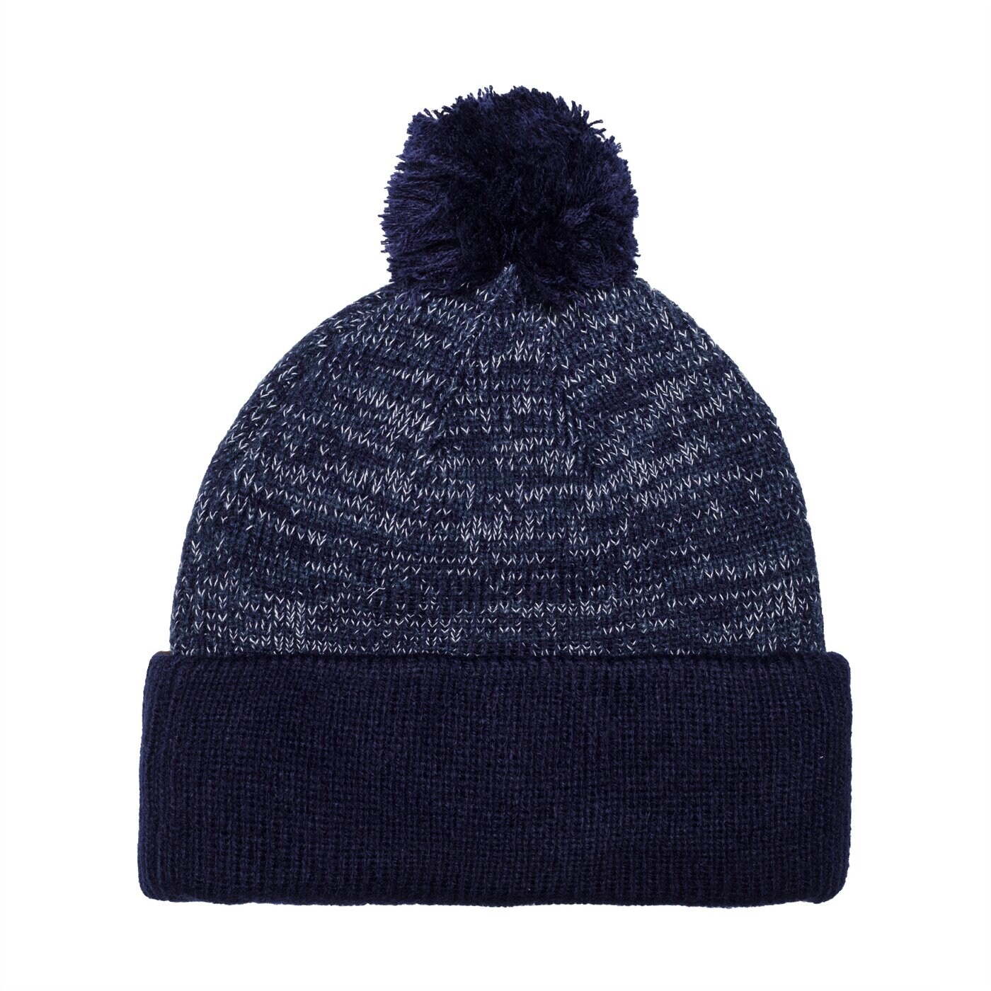 Męska czapka zimowa TIMBERLAND CZAPKA ZIMOWA SPACE -DYE BEANI a1828g73 kolor granatowy